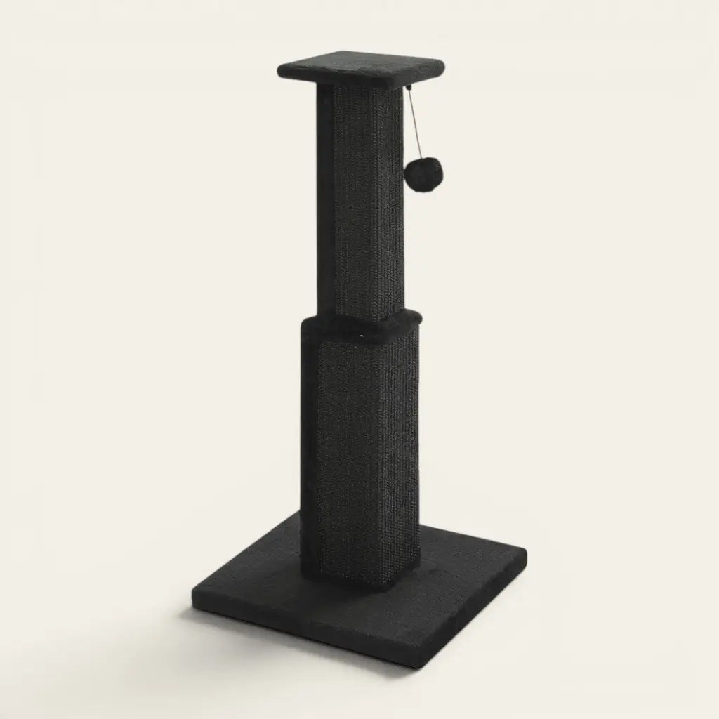Griffoir chat design moderne avec colonne à griffer et plateforme d'observation