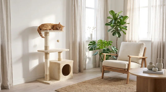 Arbre à chat beige : bonne idée pour un intérieur moderne ?