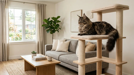 Quel arbre à chat choisir pour un Maine Coon ? Guide complet