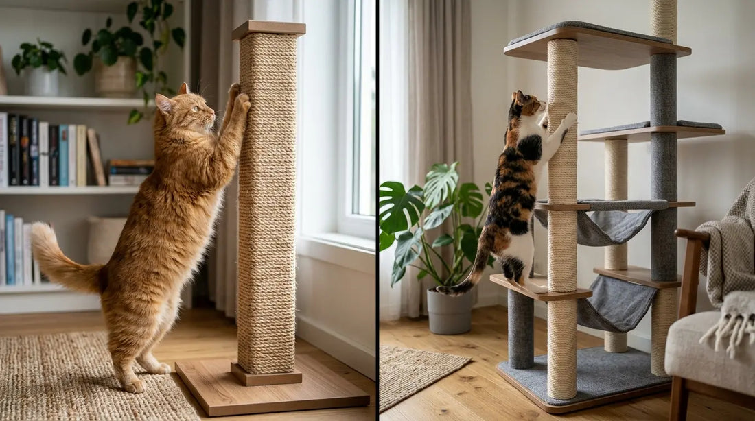 Griffoir ou arbre à chat : que choisir ?