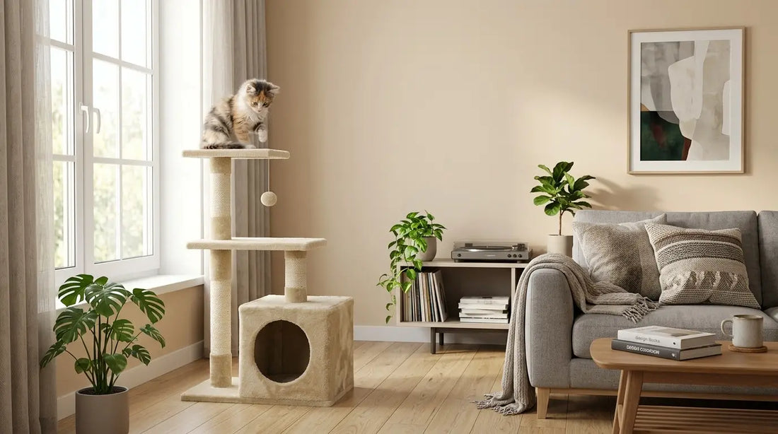 Quel arbre à chat choisir pour un petit appartement ? Guide complet