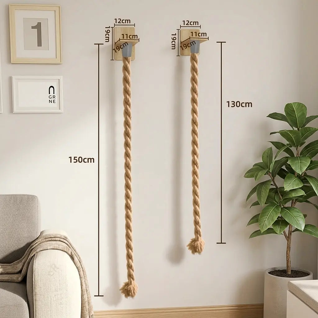dimensions de la corde griffoir pour chat avec différentes longueurs