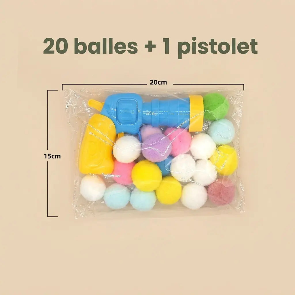 cadeau pour chat 20 balles jouet
