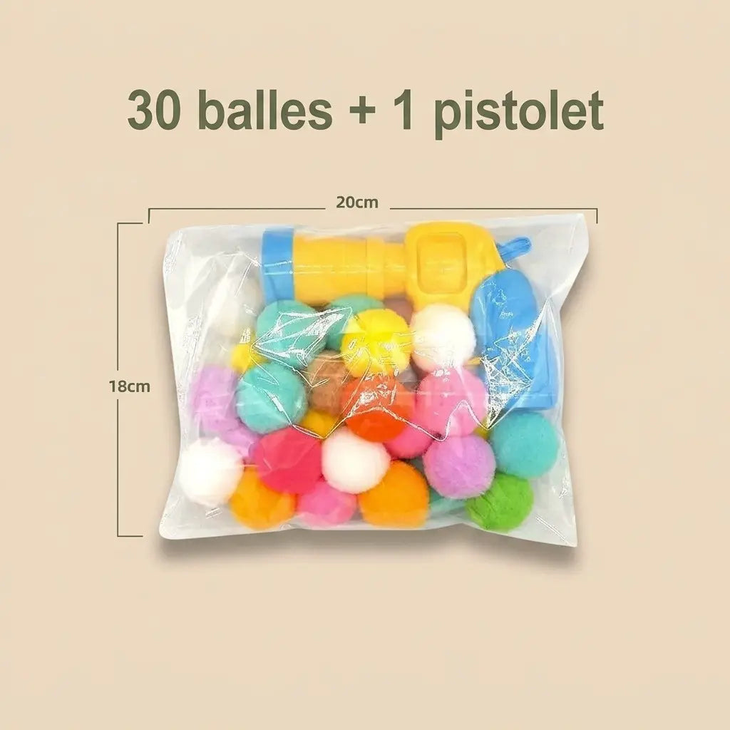 cadeau pour chat 30 balles jouet

