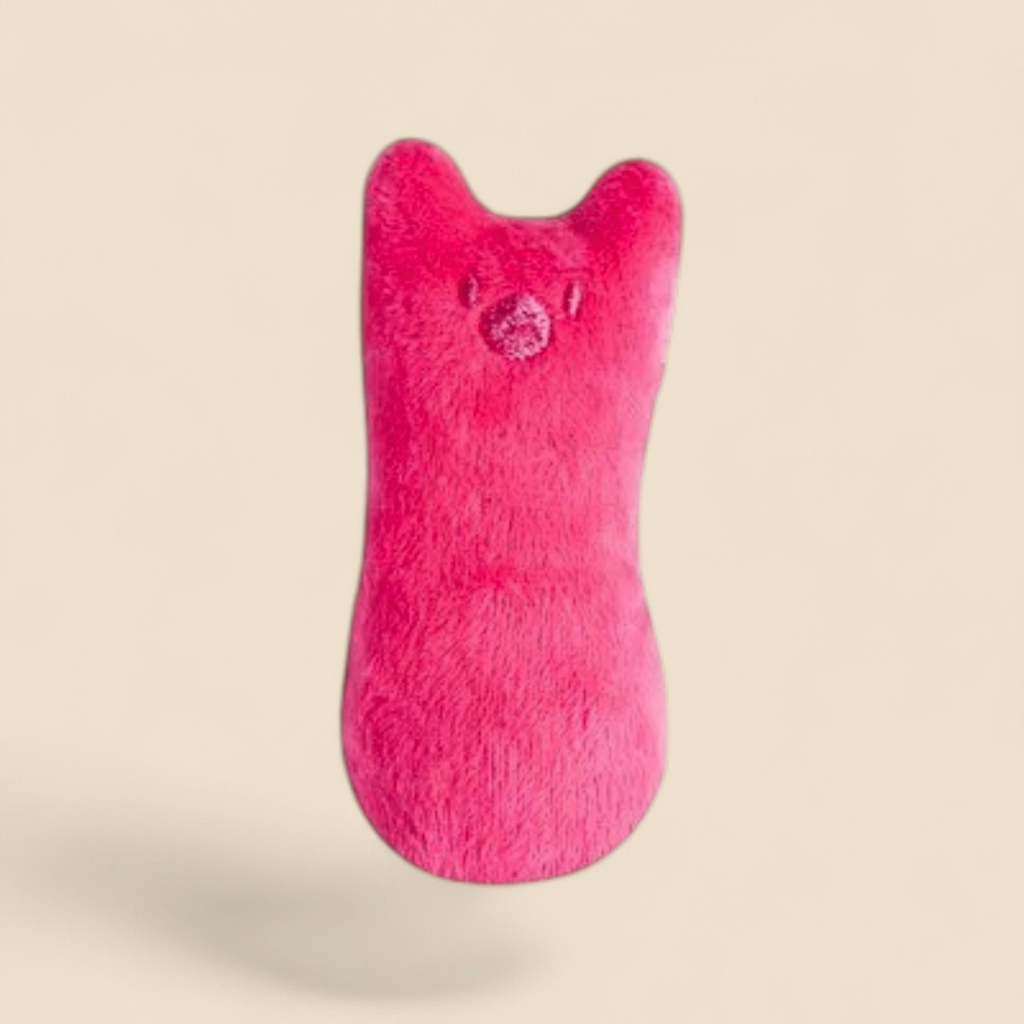 Doudou pour chaton peluche douce rose, jouet confortable idéal pour chatons