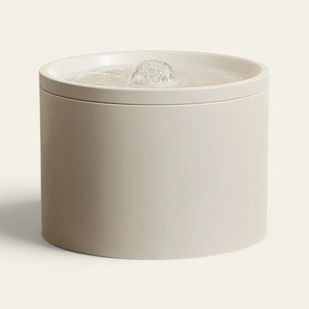 Filtre de rechange pour fontaine à eau en céramique naturelle pour chat avec système de purification de l'eau