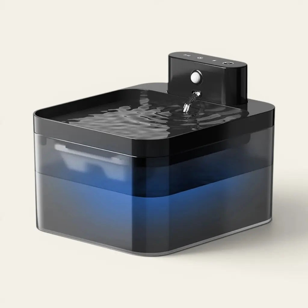 Filtre de rechange pour fontaine à eau automatique sans fil pour chat avec système de filtration de l'eau
