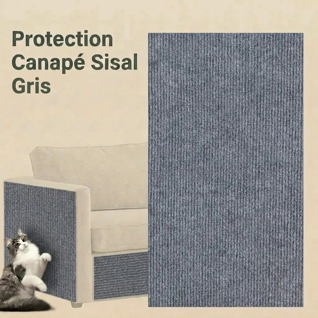 griffoir canapé gris clair pour protection élégante du canapé