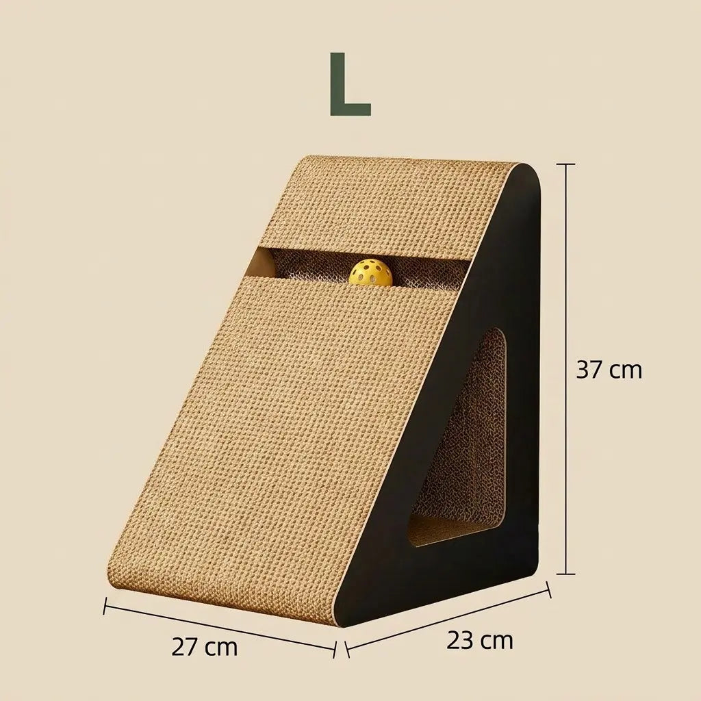 griffoir vertical chat dimensions 37 cm hauteur 27 cm largeur