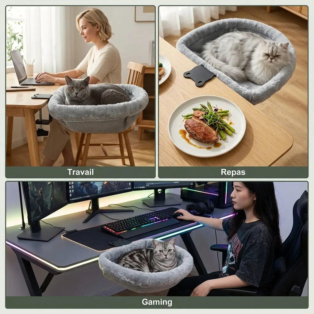 hamac chat suspendu pour bureau utilisation
