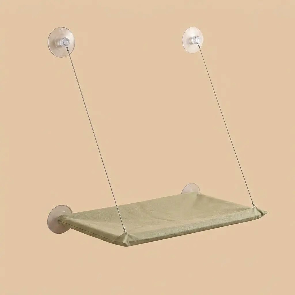 perchoir fenetre pour chat vert hamac fenetre chat ventouse solide design moderne