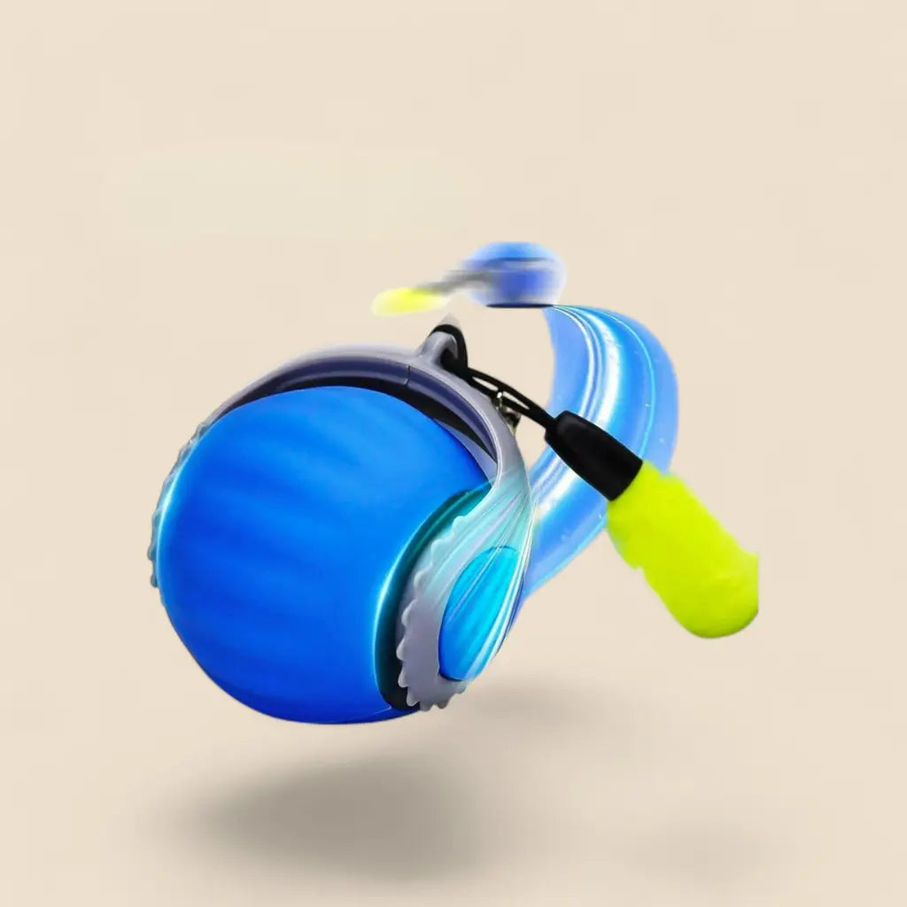 smart ball chat en mouvement automatique avec plume pour éveiller l’instinct de chasse du chat